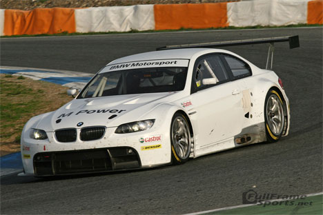Dirk Müller var også en tur bag rattet i den hurtige BMW M3 GT2.
(Foto: www.FullFrameSports.net)